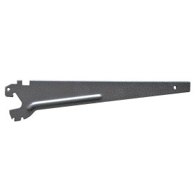 Gondola Shelving Shelf Bracket Black