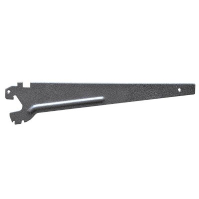 Gondola Shelving Shelf Bracket Black