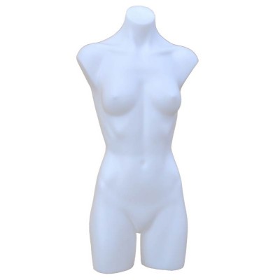 Female Plastic Torso White