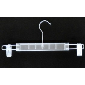 Plastic Clip Hanger Clear