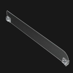 Acrylic Gondola Shelving Dividers