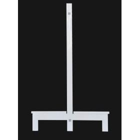 Gondola Shelving Double Post White