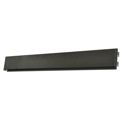 Gondola Shelving Slat Wall Back Panel Black