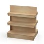 Timber Shelving Gondola WATERFALL 