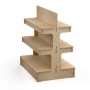 Timber Shelving Gondola WATERFALL 