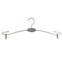 Metal Lingerie Hanger Silver