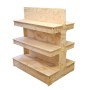 Timber Shelving Gondola WATERFALL