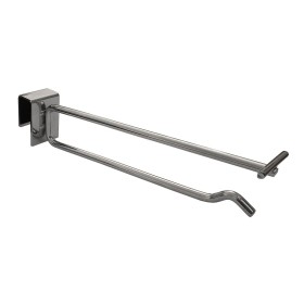Wall Strip Flip Ticket Crossbar Hook Chrome