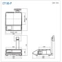 CAS CT100 Ticket Printing Scale