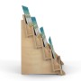 Wooden Counter Card Display CARD4