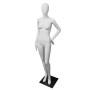 Premium Female Mannequin F26 Gloss White - EGG Face