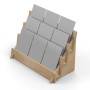 Wooden Counter Greeting Card Display CARD3