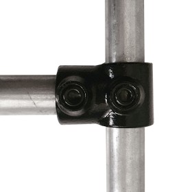 Industrial Clamp Short Tee 101 Black