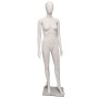 Premium Female Mannequin F48 White - EGG Face
