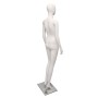 Premium Female Mannequin F49 White - EGG Face
