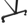 MARIO Adjustable Clothing Rack Straight Black