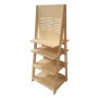 Timber Display Stand Double sided BYRON