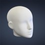 FASHION Head F2 Display Mannequin Female Plastic WHITE