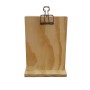 Wooden Menu Holder with Clip