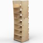 8 Shelf Timber Display Stand MOON