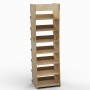 8 Shelf Timber Display Stand MOON