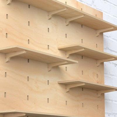 Shelf Slot Panel Shelf for PlySlot Panel 600mm