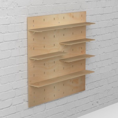 Shelf Slot Panel Shelf for PlySlot Panel 600mm