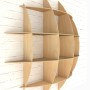 Wall Shelf Timber Display NEST