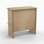 Wooden Promo Stand Store Counter 