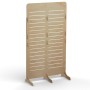 Wide Wooden Slatwall Display Stand STANDY-D