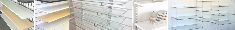 Glass and Acrylic Shelves