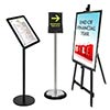 Floor Sign Holders